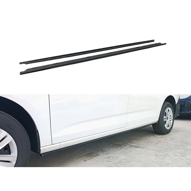 Motordrome Sideskirts passend voor Volkswagen Caddy Maxi V Box/MPV 2020- & Ford Transit Connect L2 2024- (ABS)