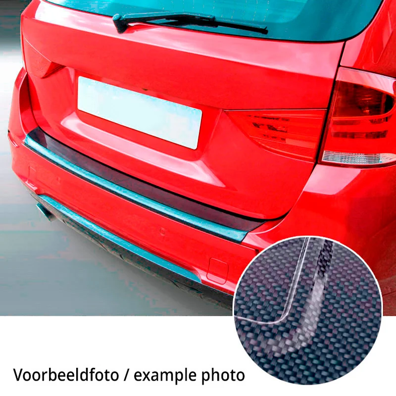 RGM ABS Achterbumper beschermlijst passend voor Volkswagen T-Cross Facelift 2024- Carbon Look