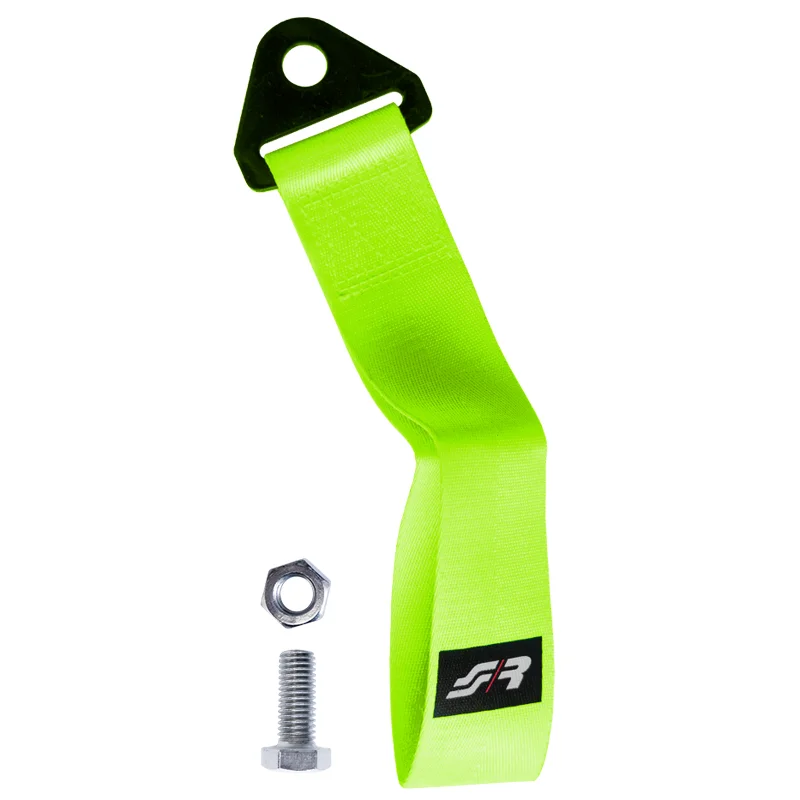 Simoni Racing Sleepoog-Gordel – Geel – max. 3000kg – Lengte 28cm