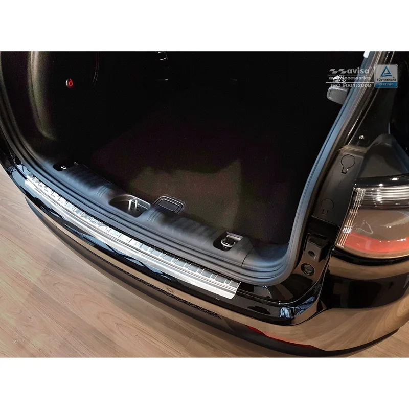 Avisa RVS Achterbumperprotector passend voor Jeep Compass 2017- - Zilver