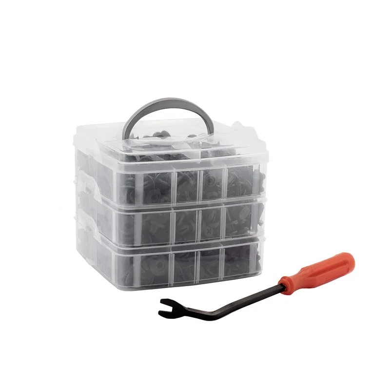 AutoStyle Assortimentsdoos met Automotive Clips - 630 stuks assorti + (De-)Montagetang
