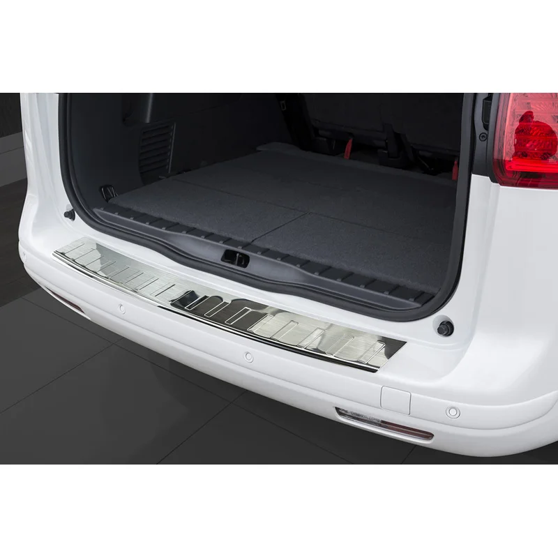 Avisa RVS Achterbumperprotector passend voor Peugeot 5008 2009-2016 - Zilver