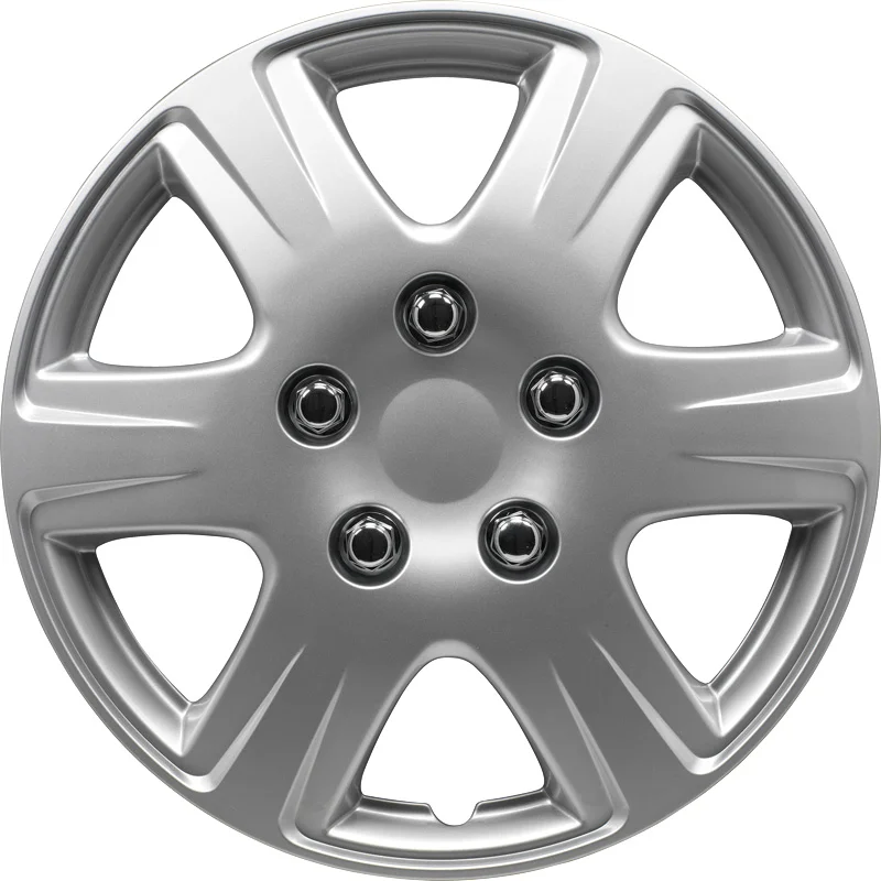 AutoStyle 4-Delige Wieldoppenset Louisiana 15-inch zilver