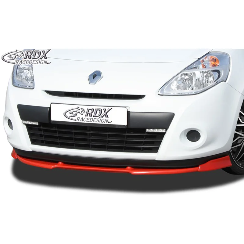 RDX Voorspoiler Vario-X passend voor Renault Clio III Phase 2 2009-2012 excl. RS (PU)