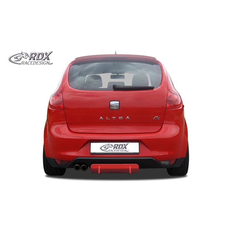 RDX Achterskirt ‘Diffusor U-Diff’ passend voor Seat Altea (5P) incl. FR & XL 2004- (PU)