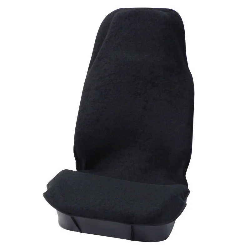 Carpoint Stoelhoes Universeel Terry - Zwart