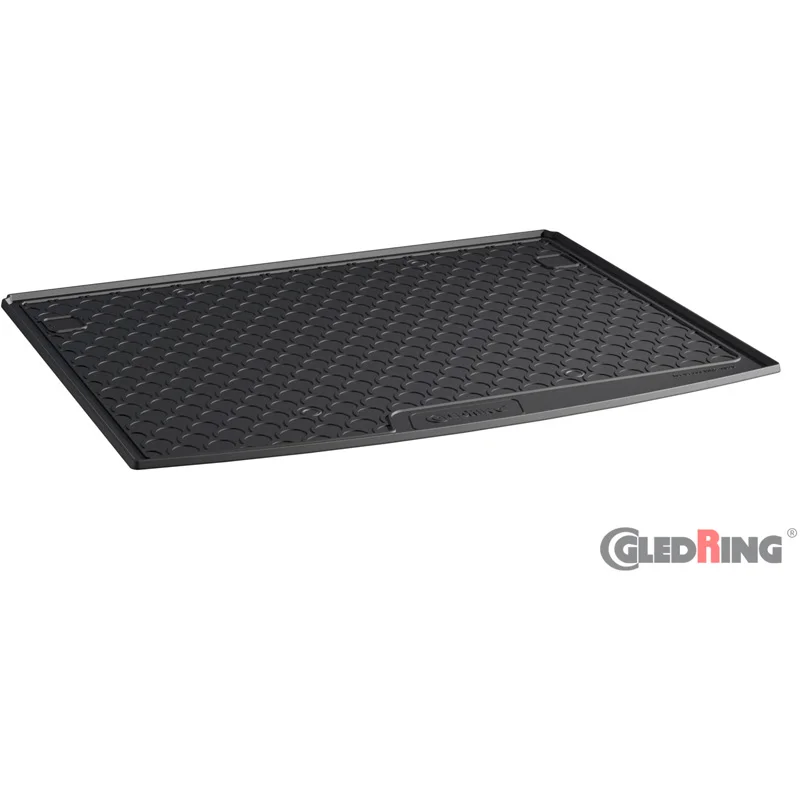 Gledring Rubbasol (Rubber) Kofferbakmat passend voor Volkswagen Caddy V MPV 2020- & Ford Tourneo Connect MPV L1 2022-