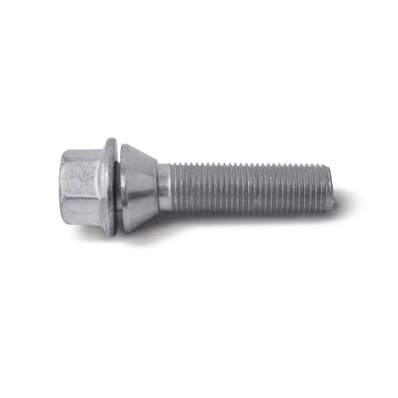 H&R Wielbout konisch met beweegbare ring M14x1.50 - Lengte 35,5mm