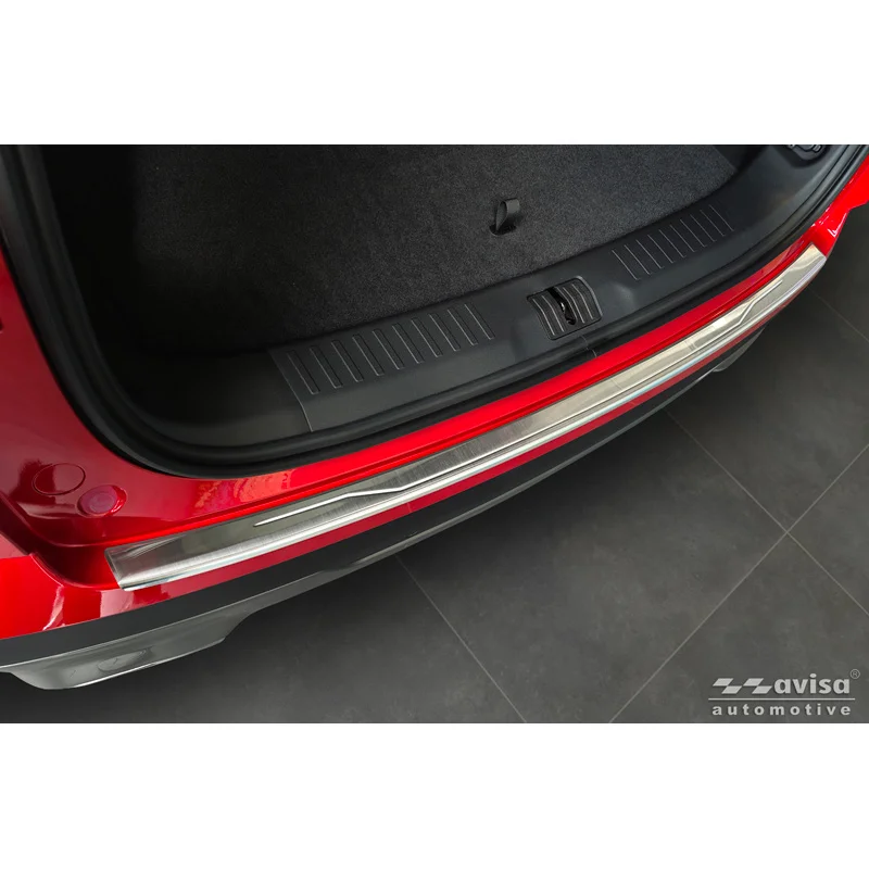 Avisa RVS Achterbumperprotector passend voor Jaecoo J7 2024- - Zilver