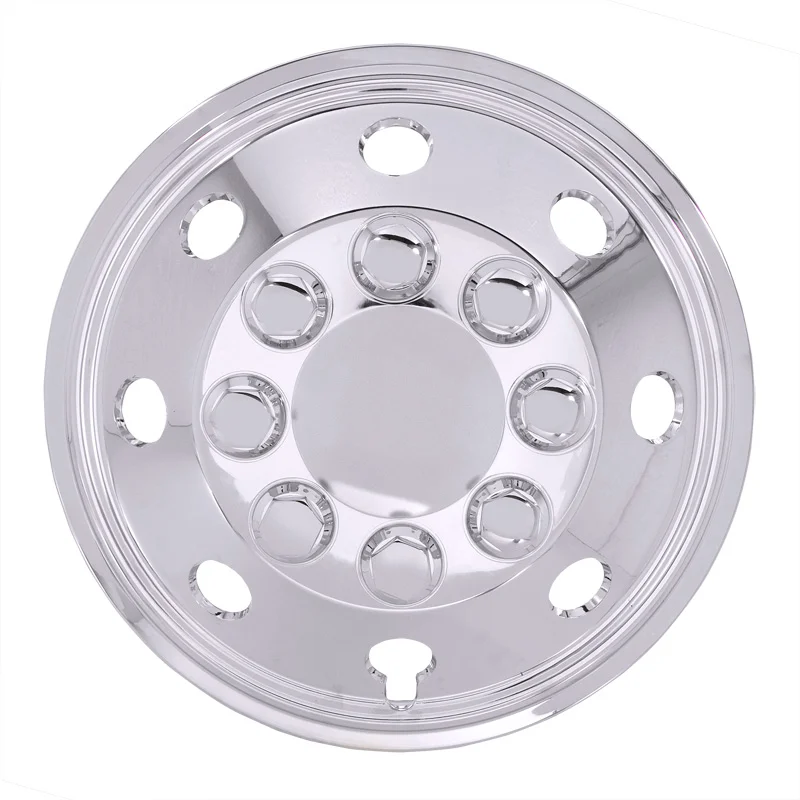 AutoStyle 4-Delige Wieldoppenset Utah 14-inch chroom (extra bol)