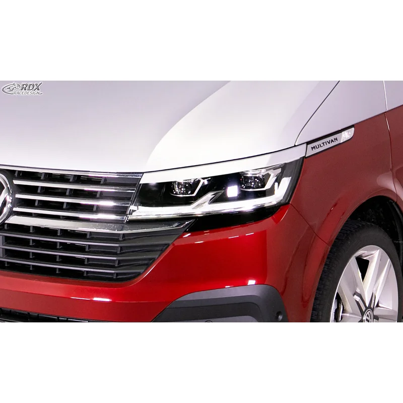 RDX Koplampspoilers passend voor Volkswagen Transporter T6.1 2021- (ABS)