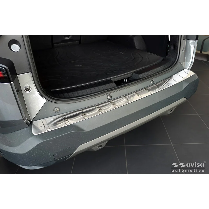 Avisa RVS Achterbumperprotector passend voor Dacia Bigster 2024- - Zilver