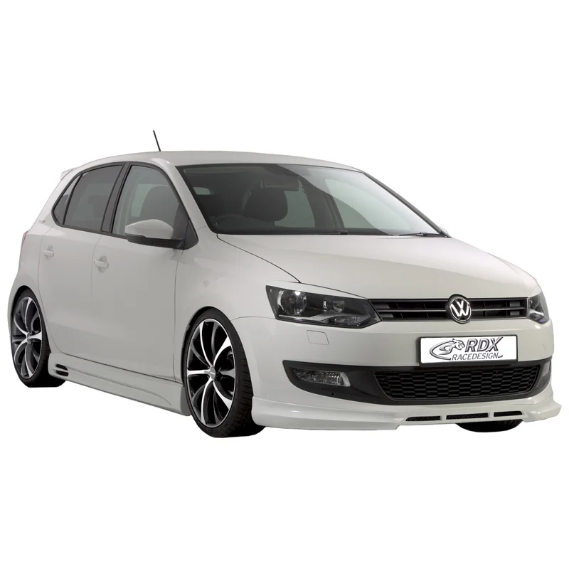 RDX Sideskirts passend voor Volkswagen Polo 6R 2009- 'GT-Race' (ABS)