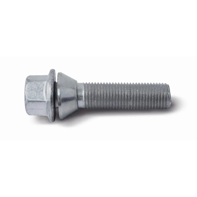 H&R Wielbout konisch met beweegbare ring M14x1.50 - Lengte 53mm (Bv. passend voor BMW, Volvo)