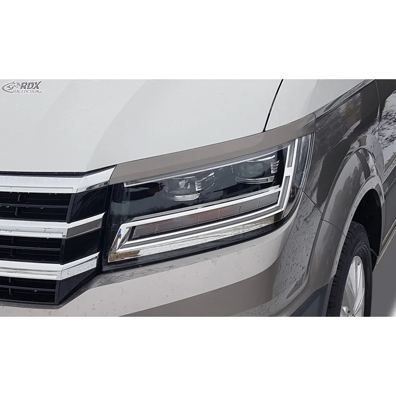 RDX Koplampspoilers passend voor Volkswagen Crafter & MAN TGE 2017- (ABS)