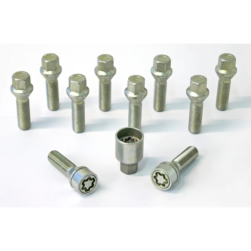 H&R Wielboutenset konisch M14x1.50 – Lengte 38mm – 10 stuks – incl. wielsloten