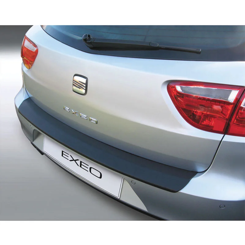 RGM ABS Achterbumper beschermlijst passend voor Seat Exeo ST 2009-2013 Zwart