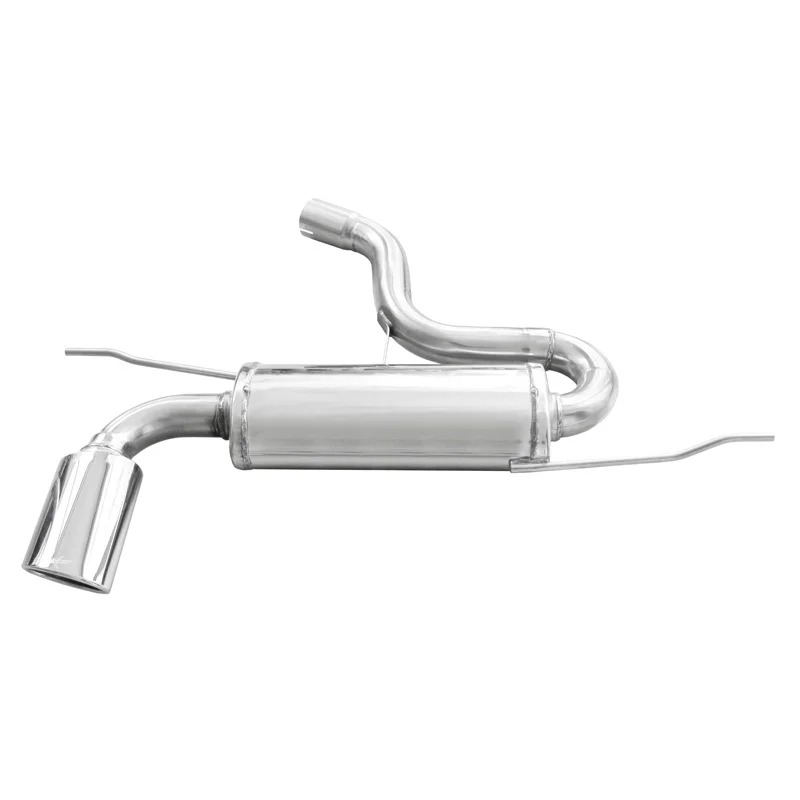 InoXcar 100% RVS Sportuitlaat passend voor Seat Leon 1P 2.0 TFSi Cupra (240pk) 2005- 120x80mm Oblique