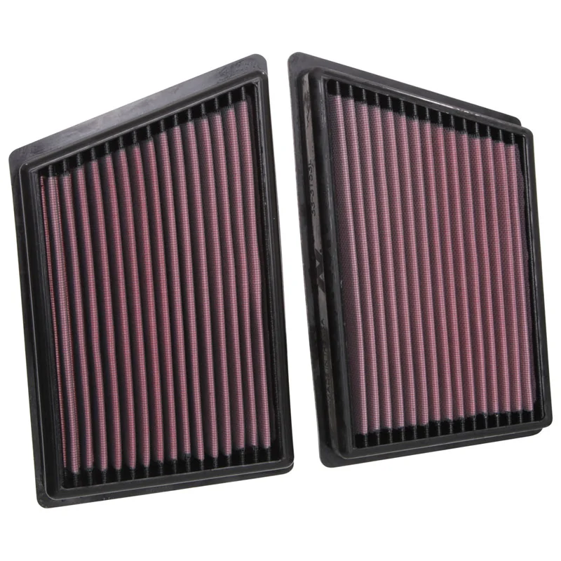 K&N vervangingsfilter passend voor Porsche 911 3.0 2019- (set van 2 stuks) (33-3153)
