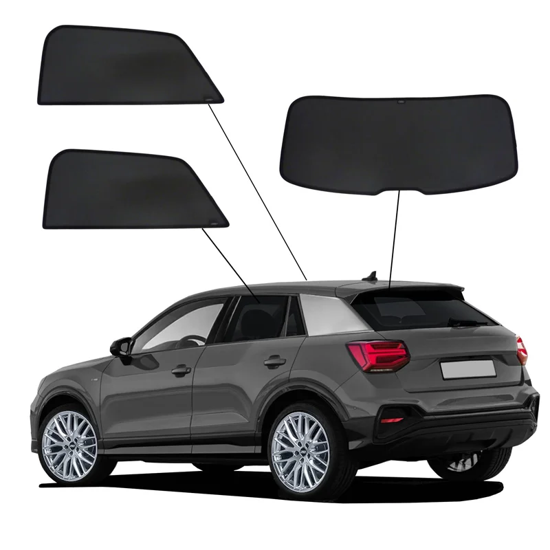 SunClip Zicht- & Zonwering passend voor Audi Q2 (GA) 2016-
