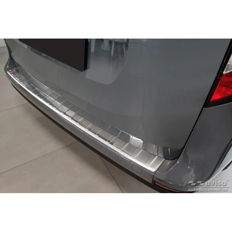 Avisa RVS Achterbumperprotector passend voor Mercedes Citan (W420) Box/Tourer 2021- - Zilver