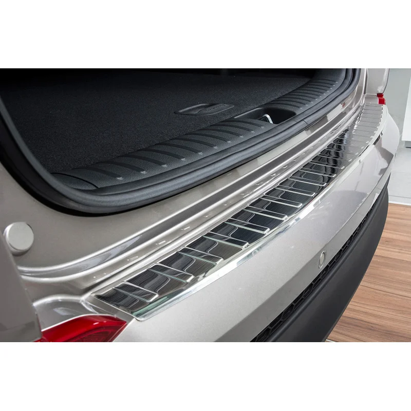 Avisa RVS Achterbumperprotector passend voor Hyundai Tucson 2015-2018 - Zilver