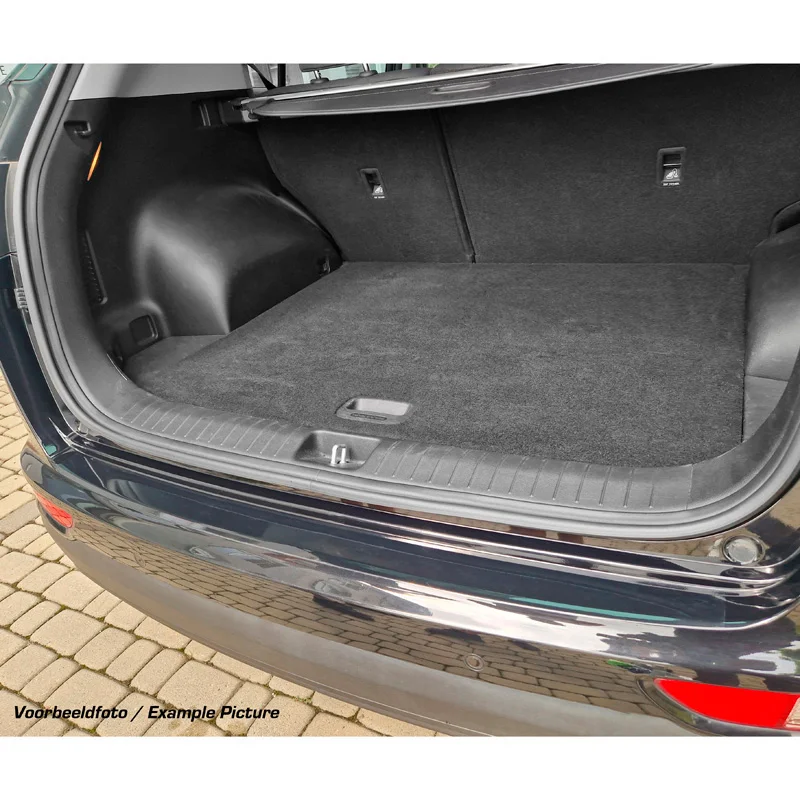 MAX6 Pasklare Achterbumperbeschermfolie passend voor Volkswagen Caddy V Box/MPV 2020- - Transparant