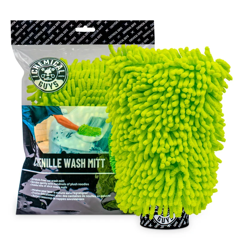 Chemical Guys Chenille Premium Scratch-Free Microfiber Wash Mitt