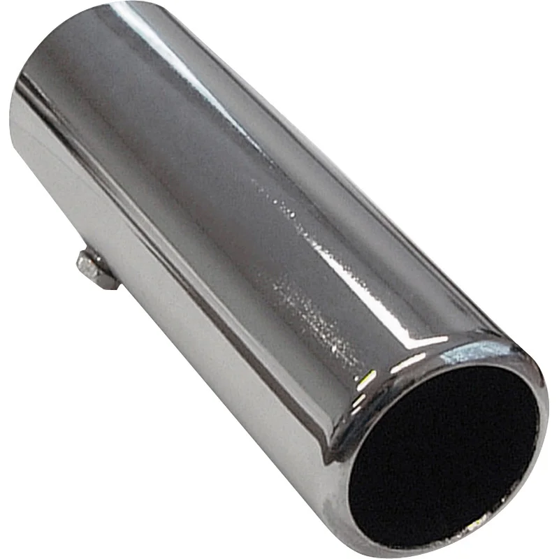 AutoStyle Uitlaatsierstuk Staal/Chroom - rond 50mm - lengte 150mm - 44-47mm aanlsuiting