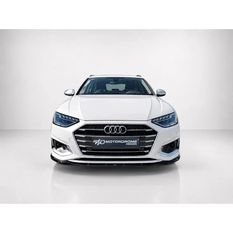 Motordrome Voorspoiler passend voor Audi A4 Sedan/Avant (B9) Facelift 2019- excl. S-Line/S4 (ABS)