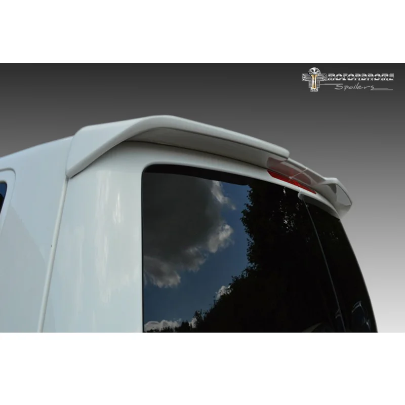 Motordrome Dakspoiler passend voor Volkswagen Transporter T6 2015- (met 2 achterdeuren) (PU)