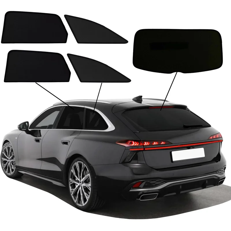 SunClip Zicht- & Zonwering passend voor Audi A6 (C9) Avant 2025- excl. E-Tron