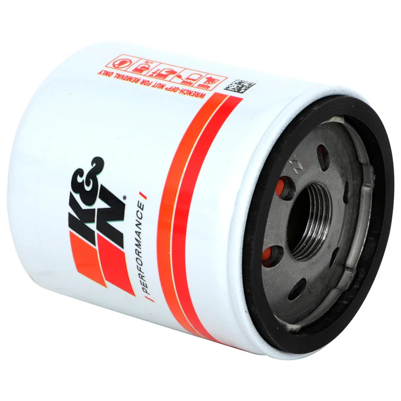 K&N Oliefilter - Opschroeffilter 76x95mm passend voor Chevrolet, Cadillac (HP-1021)