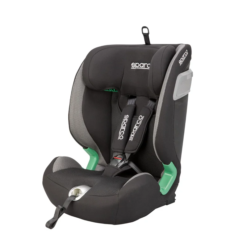 Sparco kinderstoel SK5000I (Isofix) Zwart/Grijs i-Size 76-150cm (ECE-R129/03)