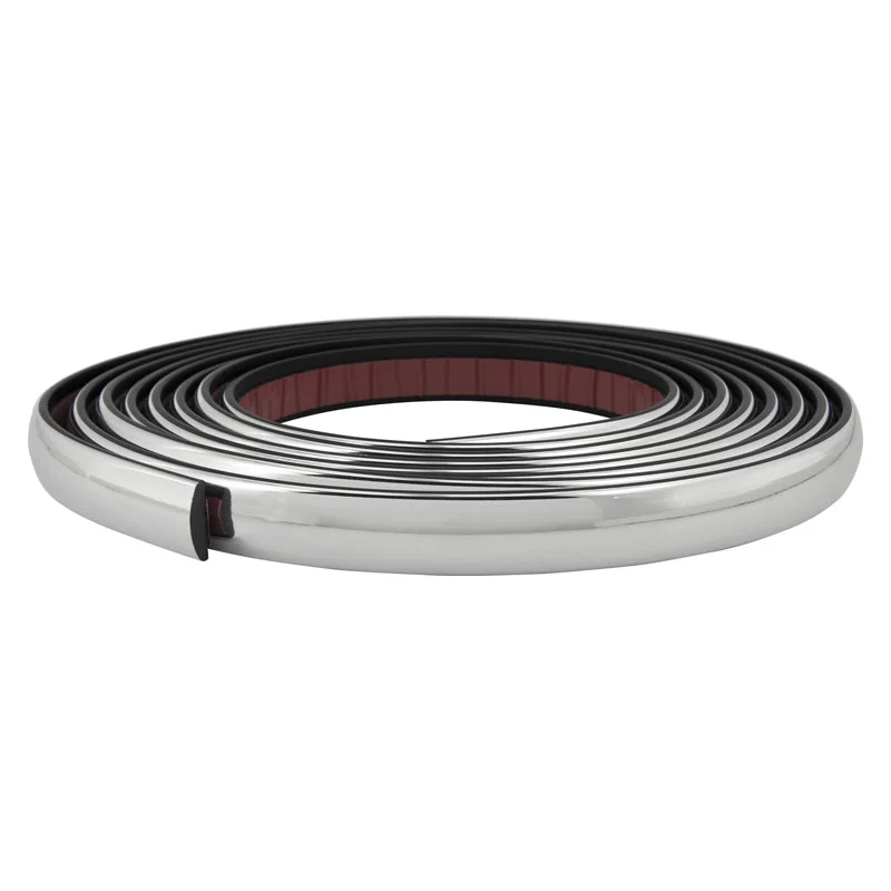 AutoStyle Universele zelfklevende chroomlijst - Breedte 20mm / Lengte 5 meter