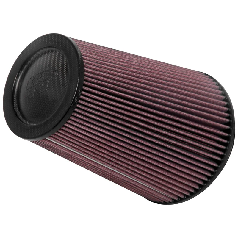 K&N Universeel filter - carbonvezel top - 152mm aansluiting, 190mm bodem, 127mm top, 254mm hoogte (RP-3280)