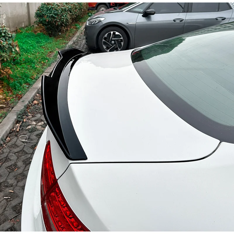 AutoStyle Achterspoiler passend voor Audi A5 (8T) Coupe/Cabrio 2007-2016 (ABS Glanzend zwart)