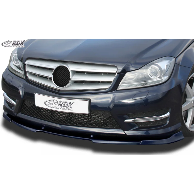 RDX Voorspoiler Vario-X passend voor Mercedes C-Klasse W204/S204 AMG-Styling 2011-2014 (PU)