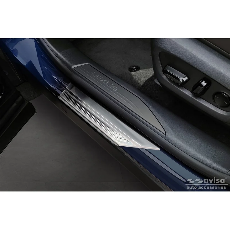 Avisa RVS Instaplijsten passend voor Lexus RX V 2022- 'Lines' - 4-delig