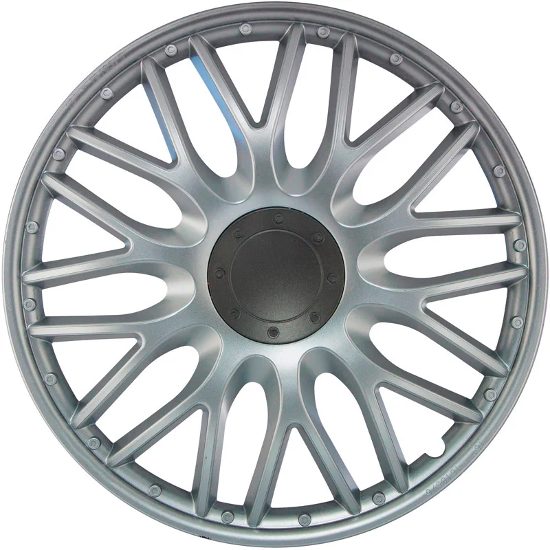 4-Delige J-Tec Wieldoppenset Orden 15-inch zilver