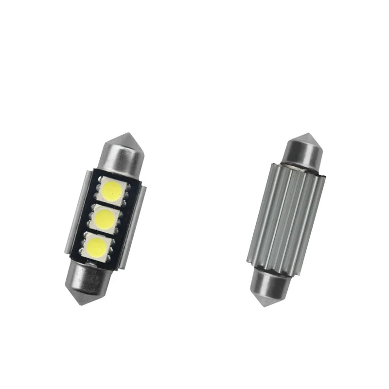 Simoni Racing Festoon 3-LED Canbus Lampen – 39mm – Superwhite- Set à 2 stuks