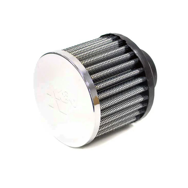 K&N Carterontluchtingsfilter - rubber onderplaat - 32mm aansluiting (62-1390)