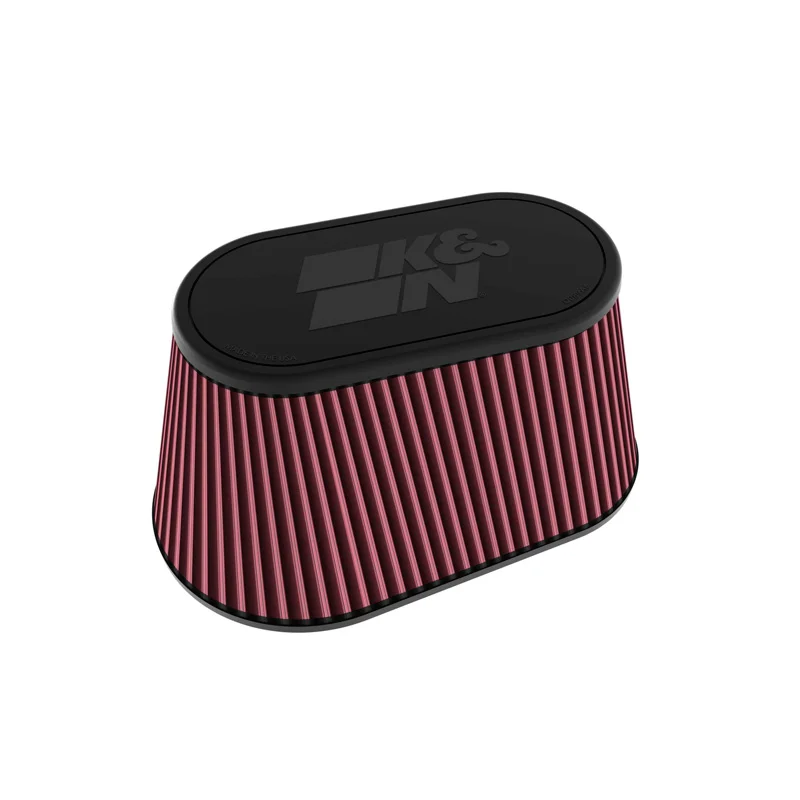 K&N Universeel Luchtfilter Ovaal/Konisch 114mm aansluiting, 292mm x 178mm onder, 229mm x 114mm top, 152mm hoogte (RU-5297)