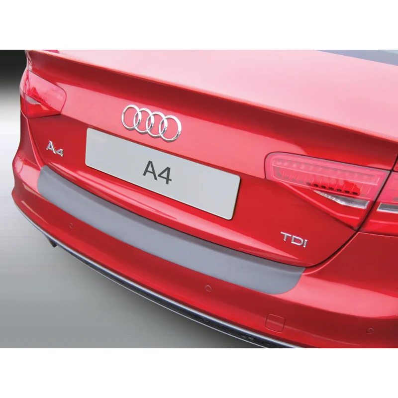 RGM ABS Achterbumper beschermlijst passend voor Audi A4 B8 Sedan 2012-2015 Zwart