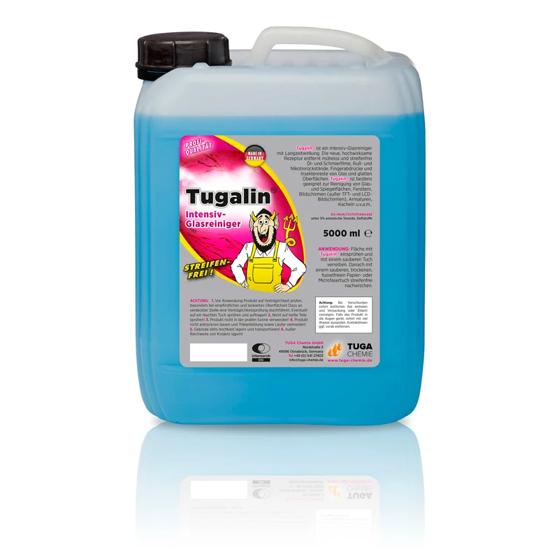 Tuga Chemie Tugalin Nano Glasreiniger - Blauw - 5000ml