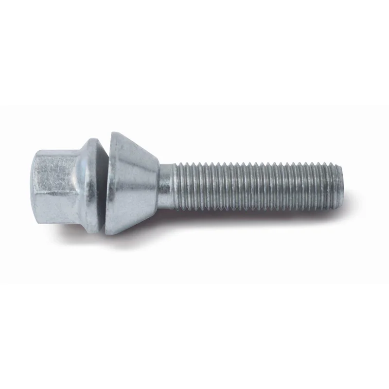 H&R Wielbout konisch met beweegbare ring M12x1.50 - Lengte 31mm (Bv. passend voor Renault, Saab)