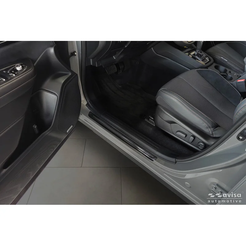 Avisa Zwart RVS Instaplijsten passend voor Subaru Forester (SL) 2024- - 4-delig