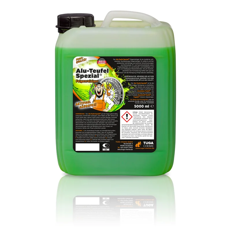 Tuga Chemie Alu-Teufel Spezial Velgenreiniger - Groen - 5000ml - Testwinnaar!