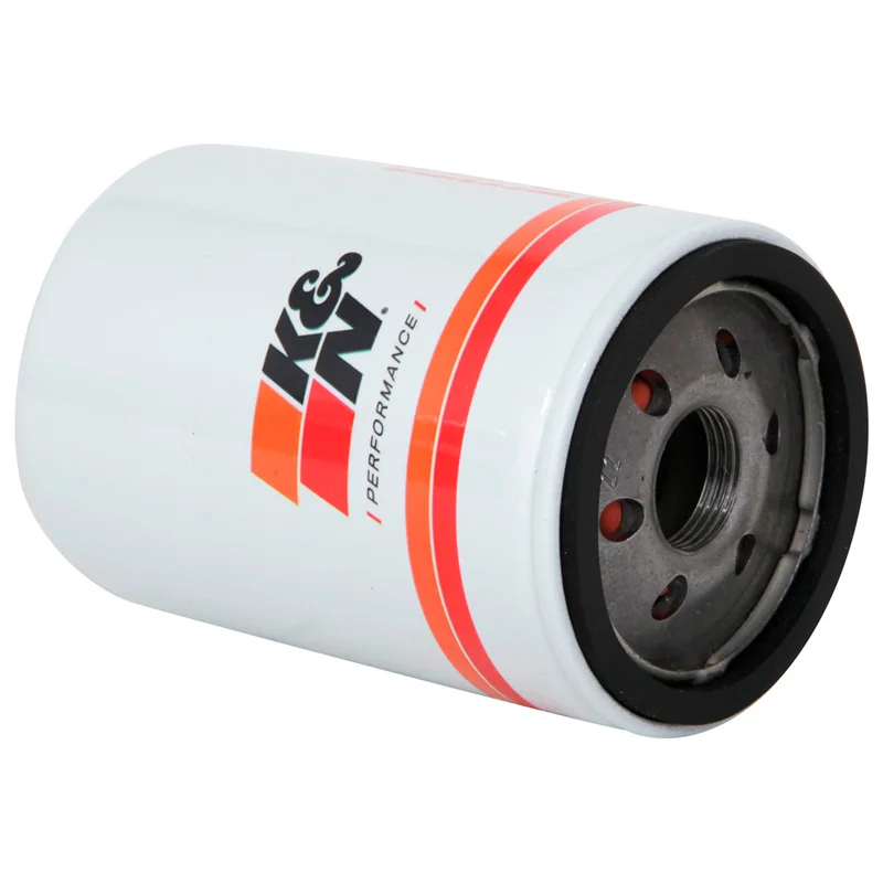K&N Oliefilter - Opschroeffilter 76x104mm passend voor Chevrolet, Cadillac, Buick, GMC (HP-2012)