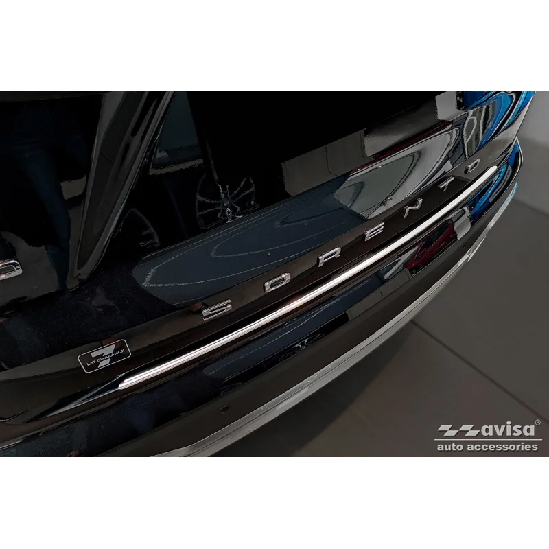 Avisa RVS Achterbumperprotector passend voor Kia Sorento IV 2020- - Zilver
